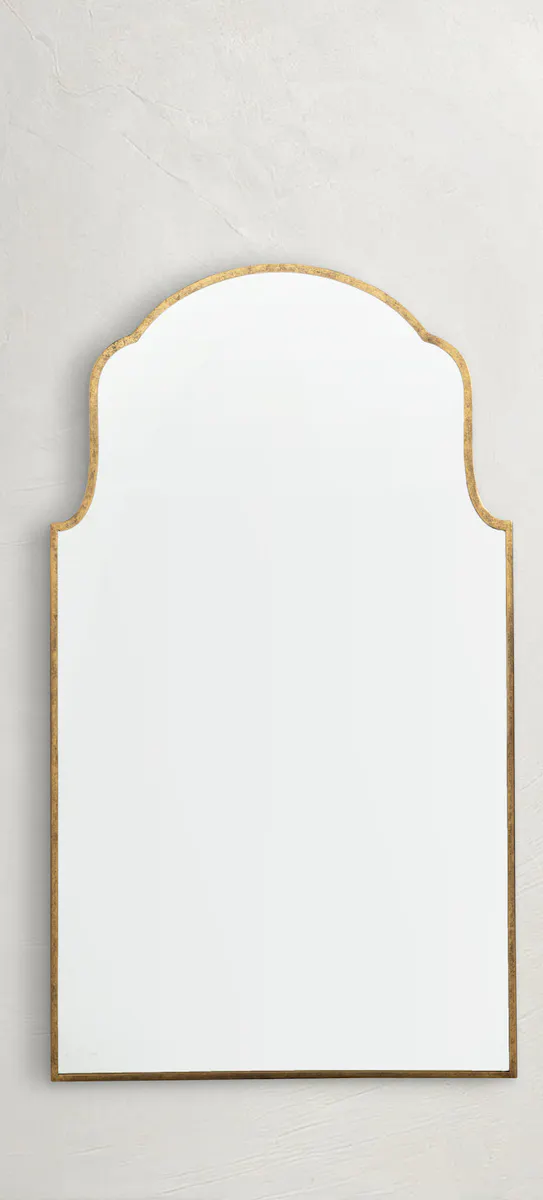Gabby Home SCH-170145 Pauline Arch Vanity Mirror - Gilded Gold Gabby Home SCH-170145 Pauline Arch Vanity Mirror - Gilded Gold
