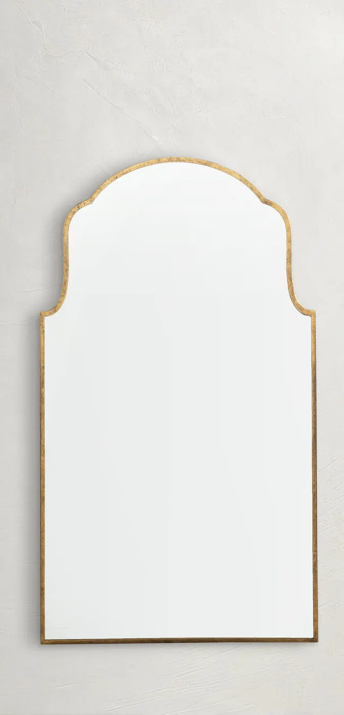 Gabby Home SCH-170145 Pauline Arch Vanity Mirror - Gilded Gold Gabby Home SCH-170145 Pauline Arch Vanity Mirror - Gilded Gold