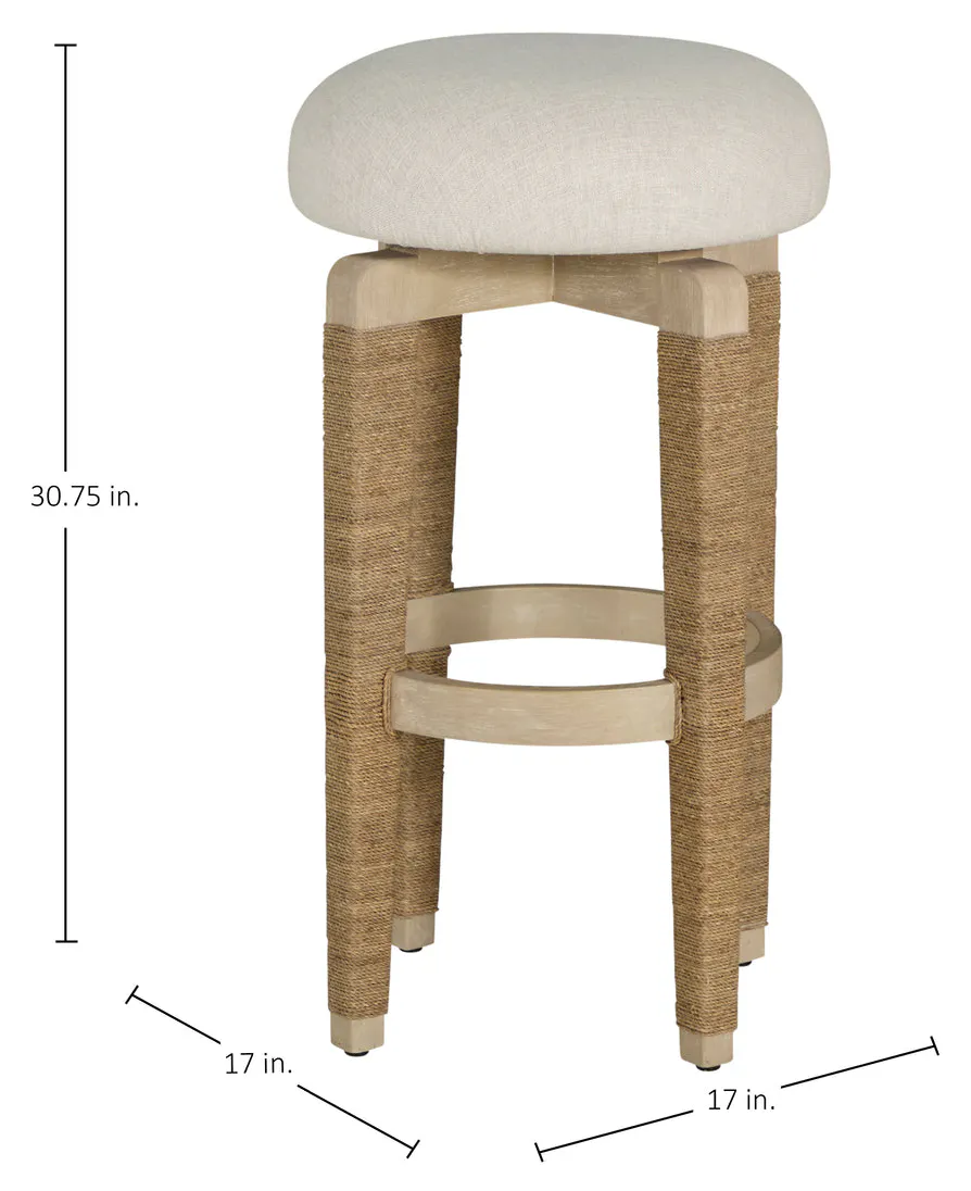 Gabby Home SCH-176008 Maris Mahogany Swivel Bar Stool Gabby Home SCH-176008 Maris Mahogany Swivel Bar Stool