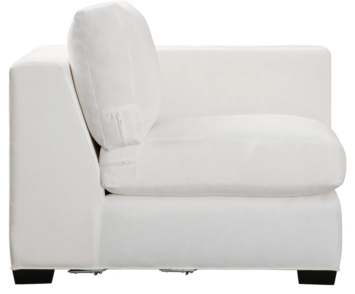 Gabby Home SCH-1032 Tedesco Upholstered Sectional Chair - Right Facing Gabby Home SCH-1032 Tedesco Upholstered Sectional Chair - Right Facing