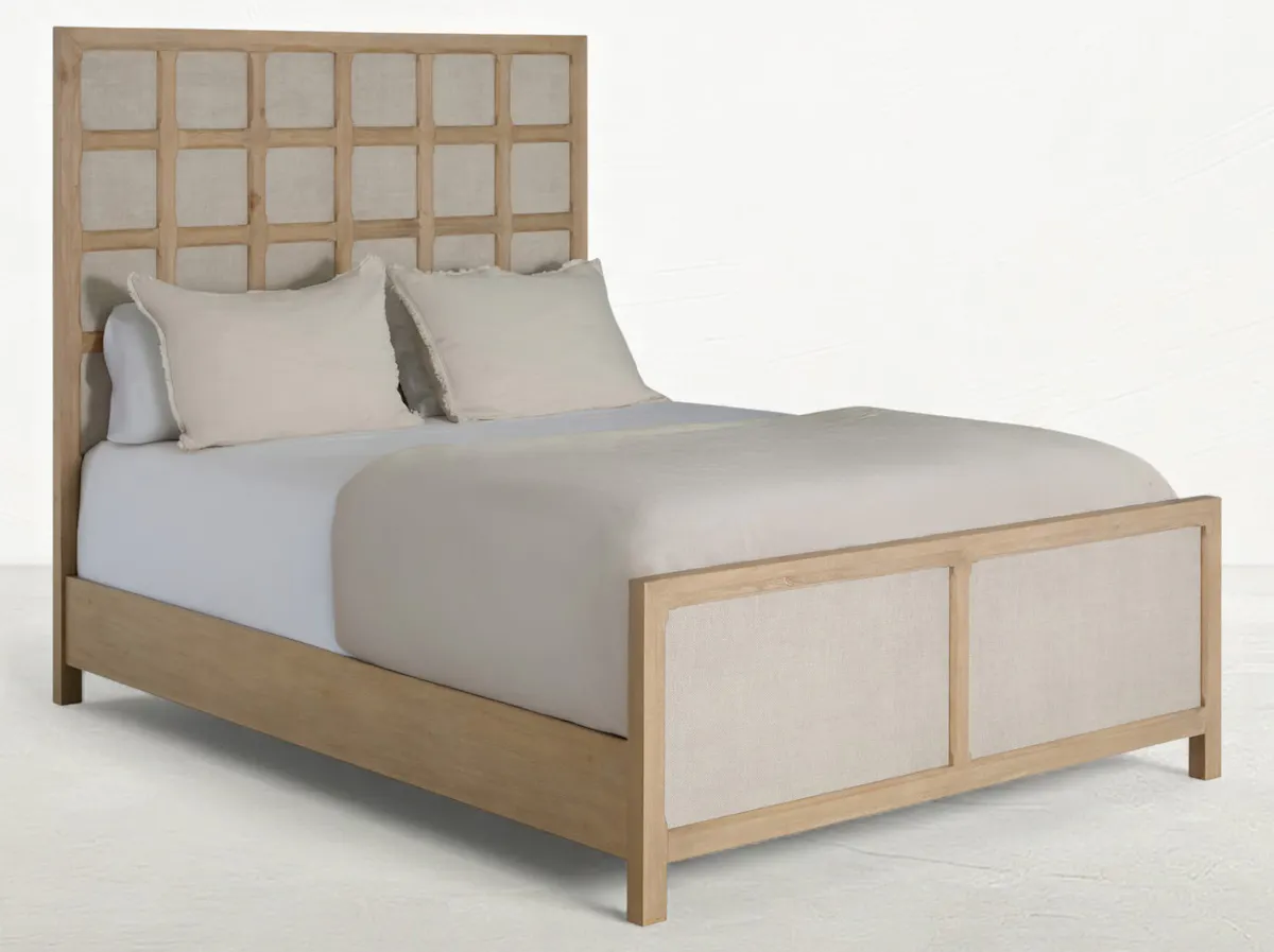 Gabby Home SCH-176071 Astwood Mahogany Wood Moroccan Bed - Queen, Drift Gabby Home SCH-176071 Astwood Mahogany Wood Moroccan Bed - Queen, Drift