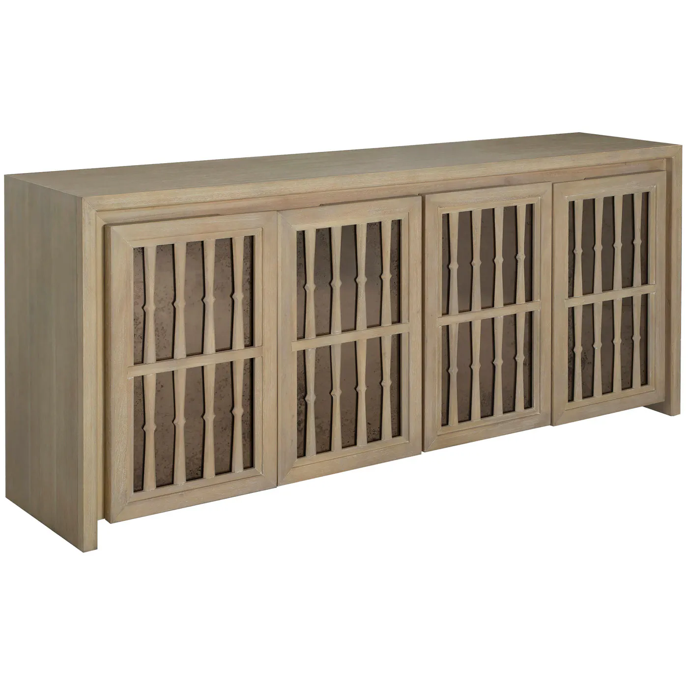 Gabby Home SCH-176047 Caliza Mahogany Wood Buffet