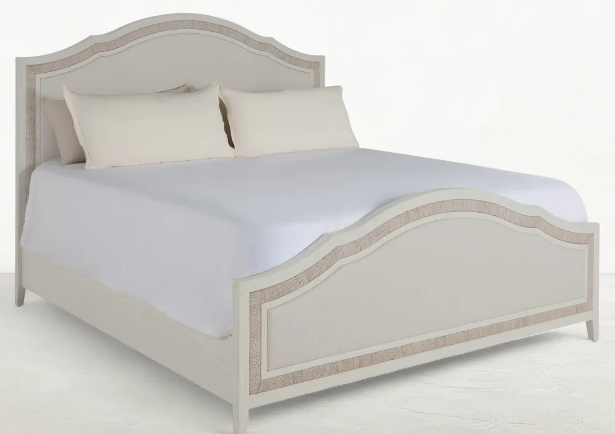 Gabby Home SCH-176060 Grand Bermuda Sungkai Wood Classic Bed King Whitewash Gabby Home SCH-176060 Grand Bermuda Sungkai Wood Classic Bed King Whitewash