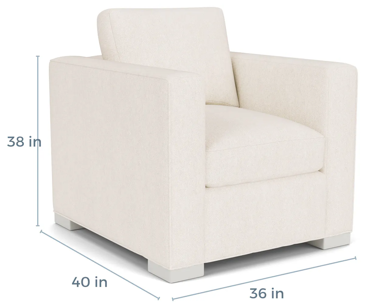 Gabby Home SCH-150036 Tedesco Upholstered Chair - Tuxedo Arms Gabby Home SCH-150036 Tedesco Upholstered Chair - Tuxedo Arms