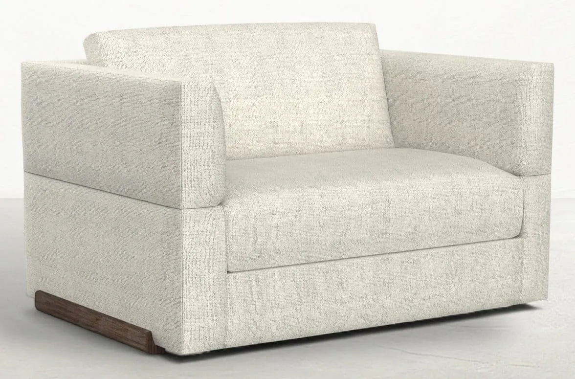 Gabby Home SCH-3050C1.5 Halden Upholstered Chair & 1/2 – Tuxedo Arms