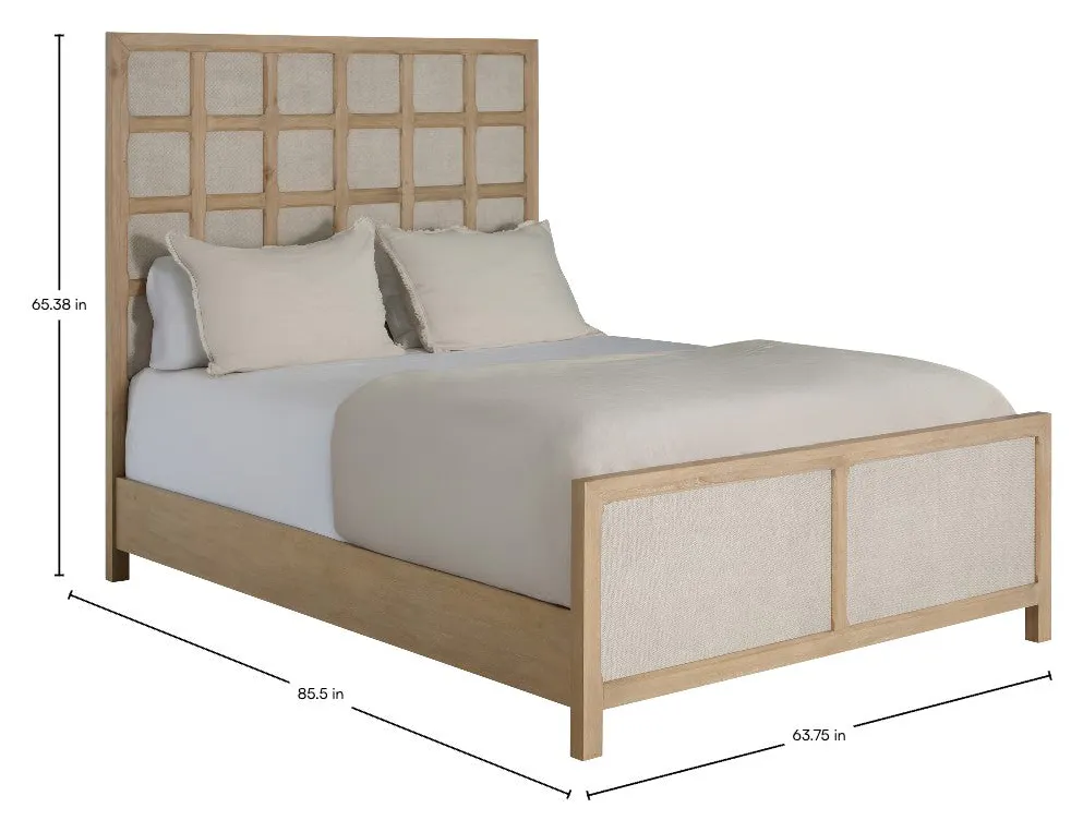 Gabby Home SCH-176071 Astwood Mahogany Wood Moroccan Bed - Queen, Drift Gabby Home SCH-176071 Astwood Mahogany Wood Moroccan Bed - Queen, Drift
