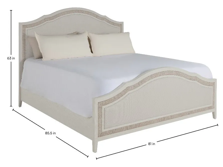 Gabby Home SCH-176060 Grand Bermuda Sungkai Wood Classic Bed King Whitewash Gabby Home SCH-176060 Grand Bermuda Sungkai Wood Classic Bed King Whitewash