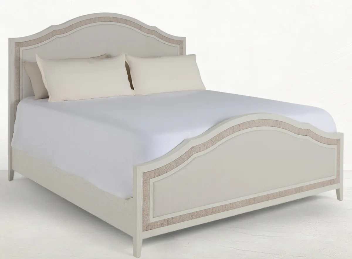 Gabby Home SCH-176076 Grand Bermuda Sungkai Wood Classic Bed - Queen, Whitewash Gabby Home SCH-176076 Grand Bermuda Sungkai Wood Classic Bed - Queen, Whitewash