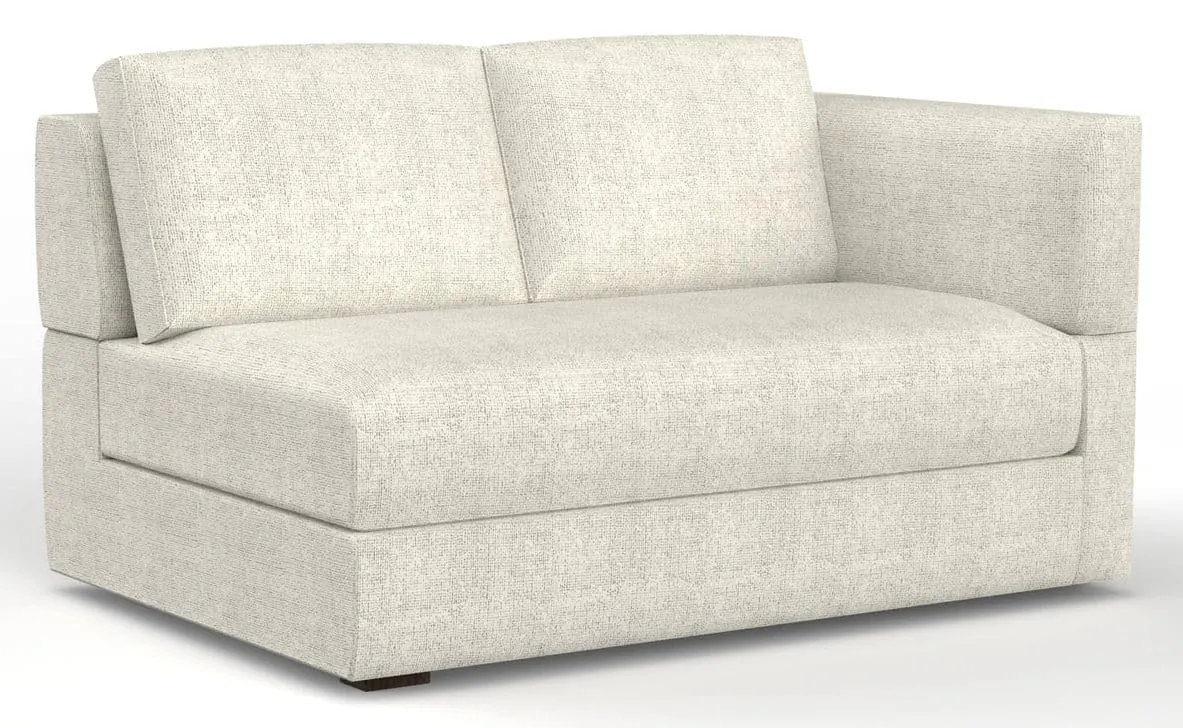 Gabby Home SCH-3050LRAF Halden Upholstered Sectional Loveseat – Right Facing