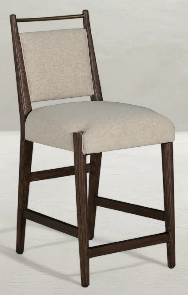 Gabby Home SCH-176000 Highland Oak Counter Stool – Dusk