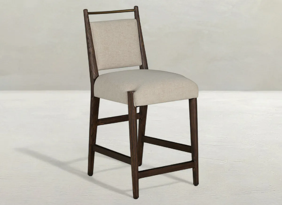 Gabby Home SCH-176000 Highland Oak Counter Stool - Dusk Gabby Home SCH-176000 Highland Oak Counter Stool - Dusk