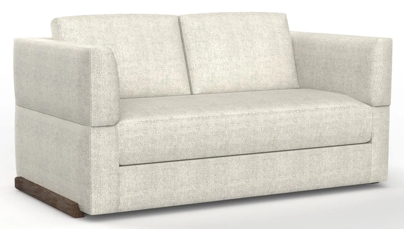 Gabby Home SCH-3050L Halden Upholstered Tuxedo Arm Loveseat