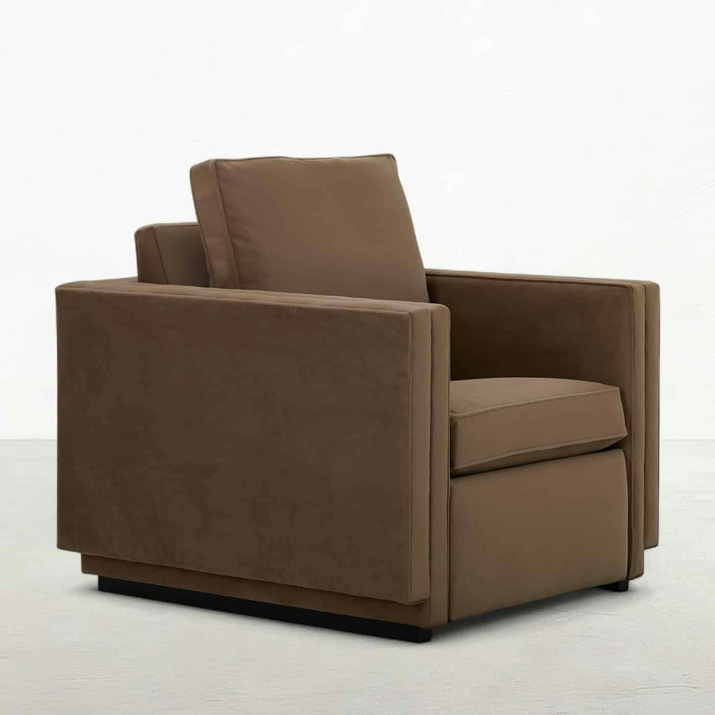 Gabby Home SCH-R3130 Deco Upholstered Incliner – Track Arms