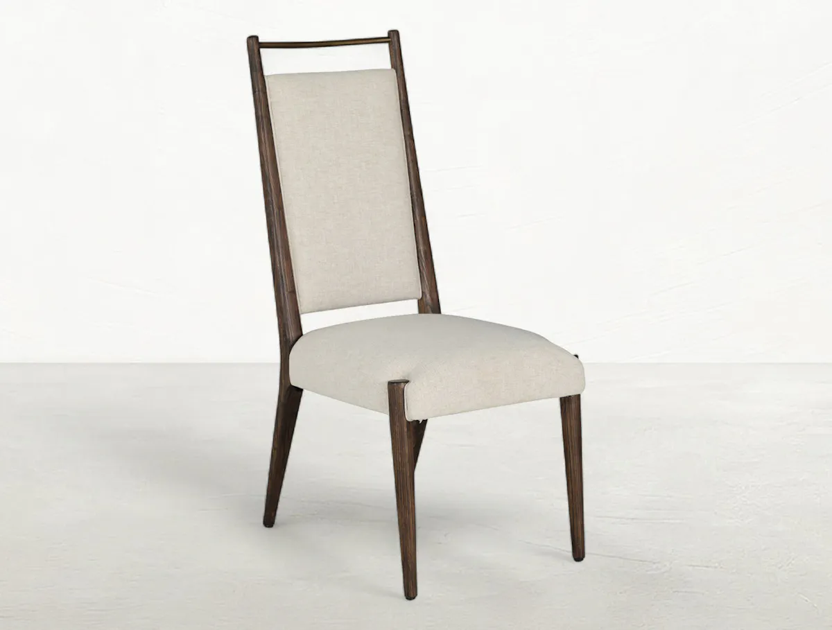 Gabby Home SCH-175989 Highland Oak High Back Dining Side Chair - Dusk Gabby Home SCH-175989 Highland Oak High Back Dining Side Chair - Dusk