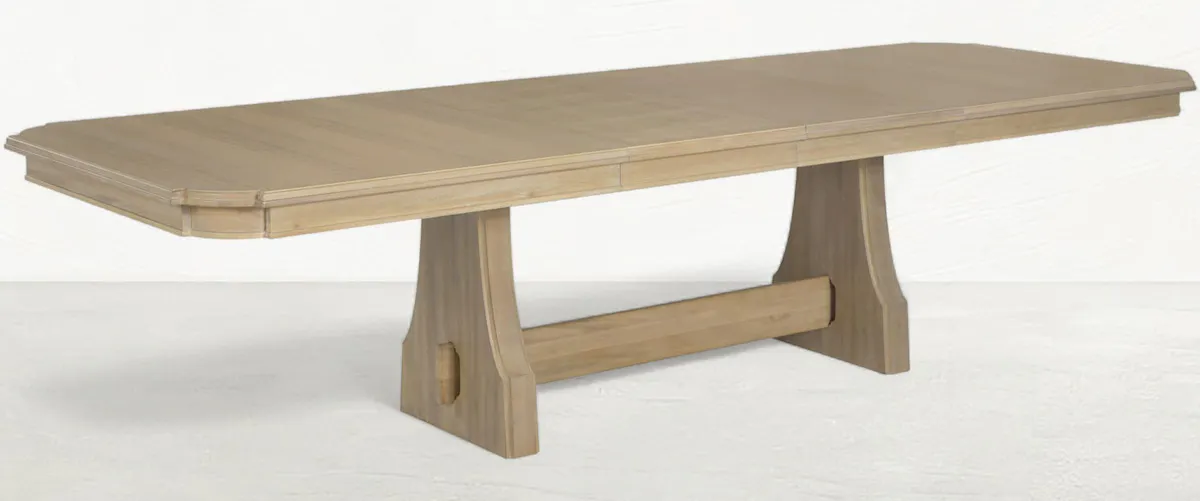 Gabby Home SCH-175976 Maris Mahogany Rectangle Trestle Extension Dining Table Gabby Home SCH-175976 Maris Mahogany Rectangle Trestle Extension Dining Table