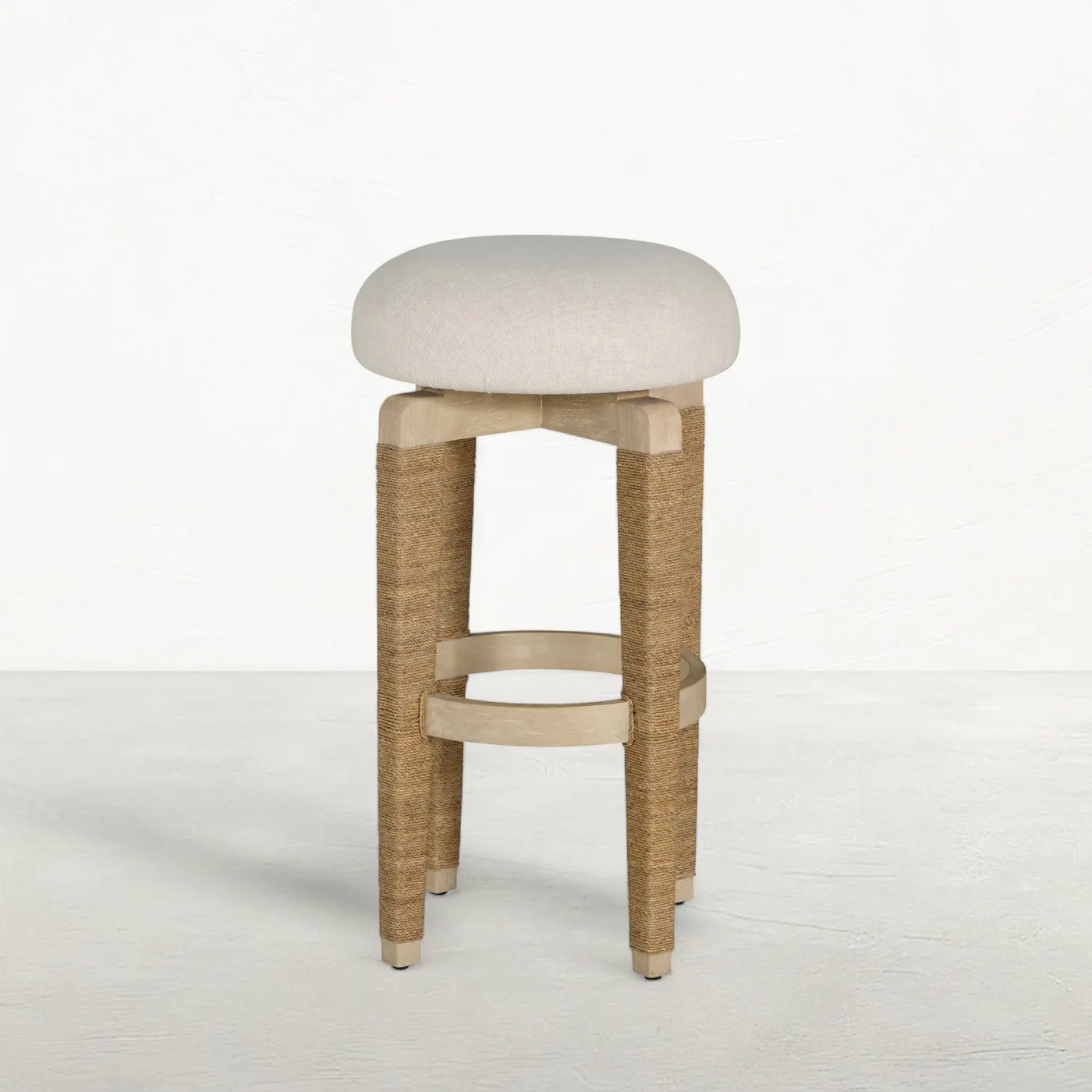 Gabby Home SCH-176008 Maris Mahogany Swivel Bar Stool