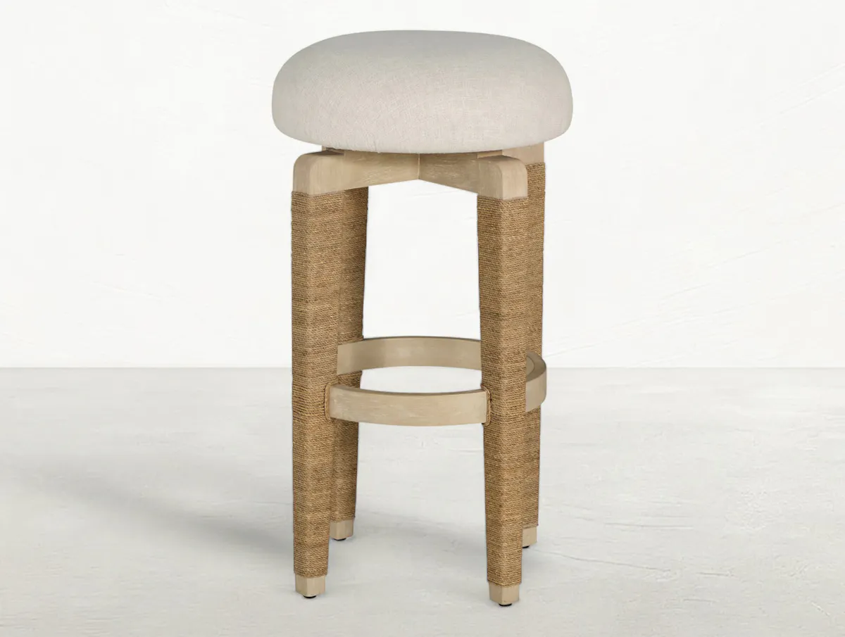 Gabby Home SCH-176008 Maris Mahogany Swivel Bar Stool Gabby Home SCH-176008 Maris Mahogany Swivel Bar Stool