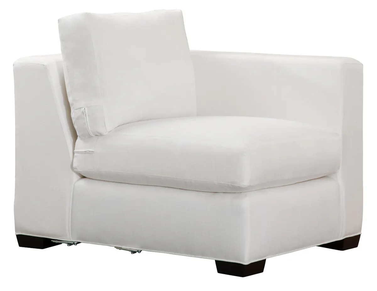 Gabby Home SCH-1032 Tedesco Upholstered Sectional Chair - Right Facing Gabby Home SCH-1032 Tedesco Upholstered Sectional Chair - Right Facing