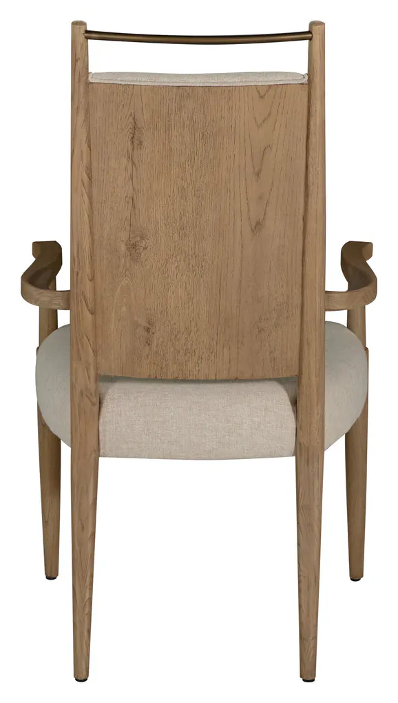 Gabby Home SCH-175986 Highland Oak High Back Dining Arm Chair - Dawn Gabby Home SCH-175986 Highland Oak High Back Dining Arm Chair - Dawn