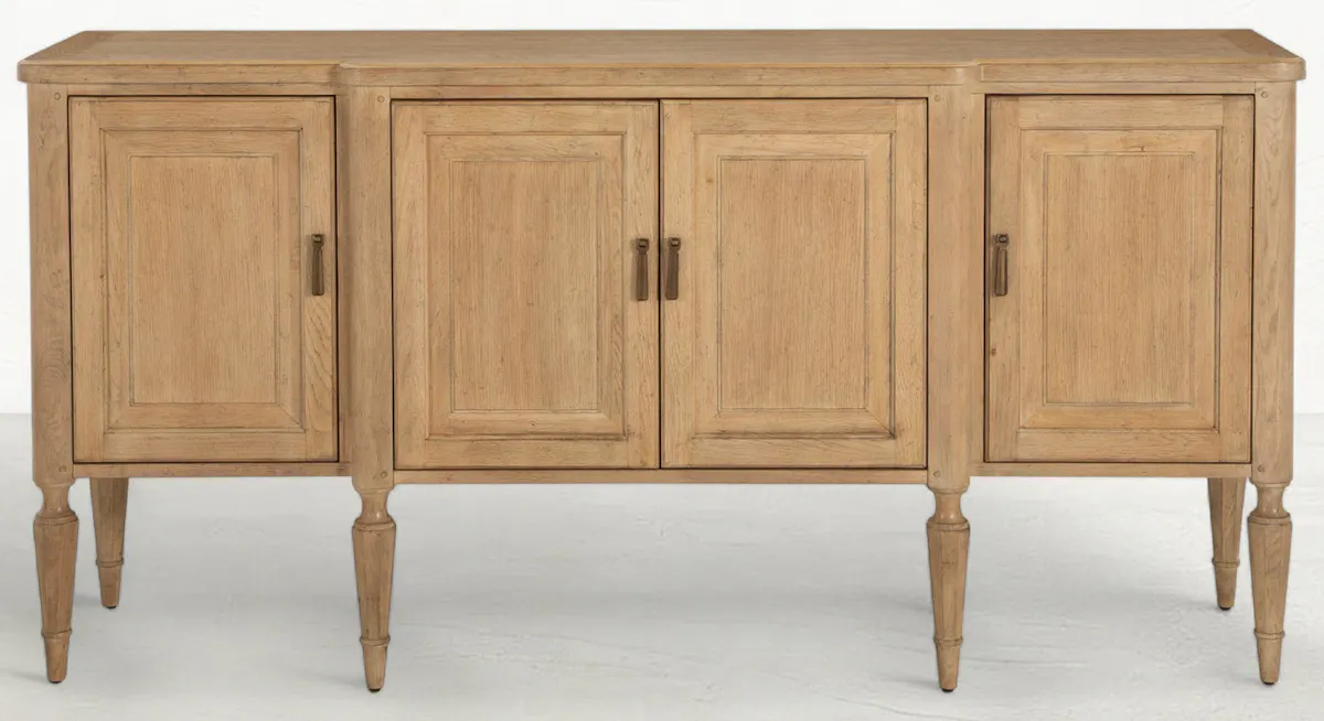 Gabby Home SCH-176050 Mathis Wood Sideboard - 3 Shelves, Rustic French Oak Gabby Home SCH-176050 Mathis Wood Sideboard - 3 Shelves, Rustic French Oak