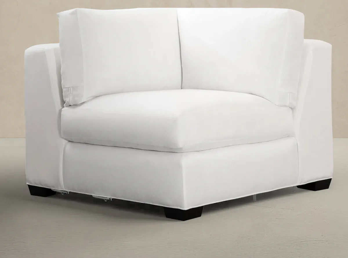 Gabby Home SCH-1041 Tedesco Upholstered Sectional Square Corner Chair - Left/Right Facing Gabby Home SCH-1041 Tedesco Upholstered Sectional Square Corner Chair - Left/Right Facing