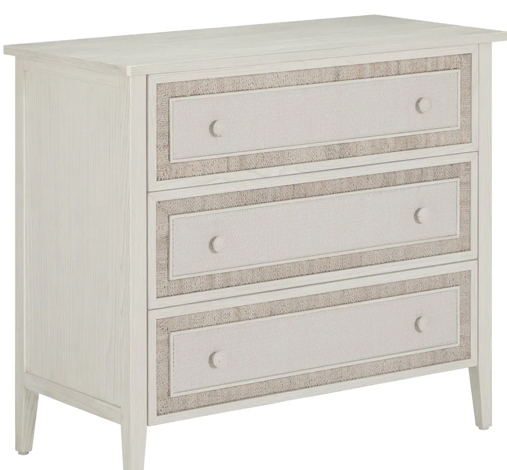Gabby Home SCH-176029 Grand Bermuda Sungkai Wood Chest - 3 Drawers, Whitewash Gabby Home SCH-176029 Grand Bermuda Sungkai Wood Chest - 3 Drawers, Whitewash