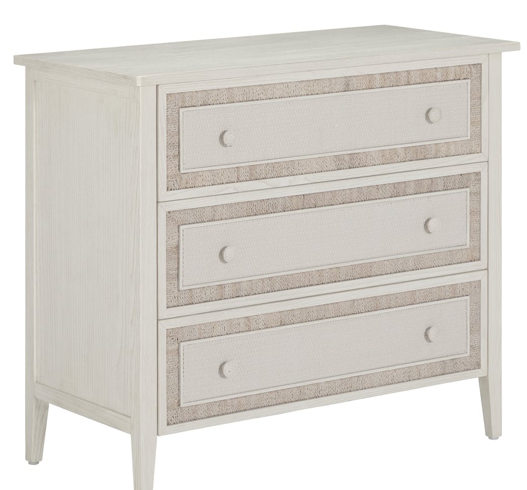 Gabby Home SCH-176029 Grand Bermuda Sungkai Wood Chest - 3 Drawers, Whitewash Gabby Home SCH-176029 Grand Bermuda Sungkai Wood Chest - 3 Drawers, Whitewash