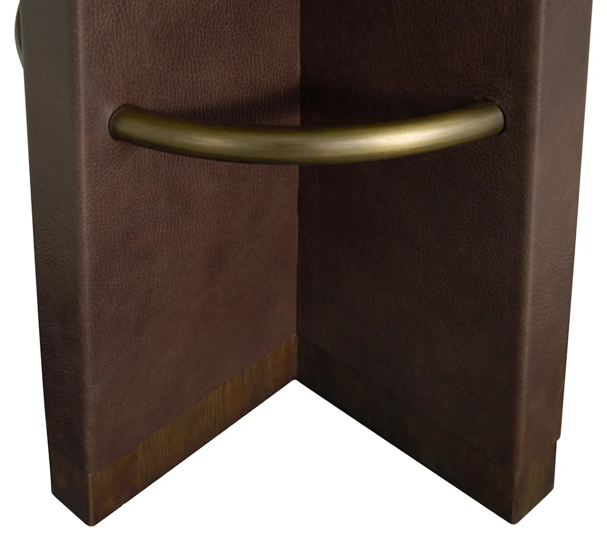 Gabby Home SCH-176010 Plateau Leather Swivel Bar Stool - Dusk Gabby Home SCH-176010 Plateau Leather Swivel Bar Stool - Dusk