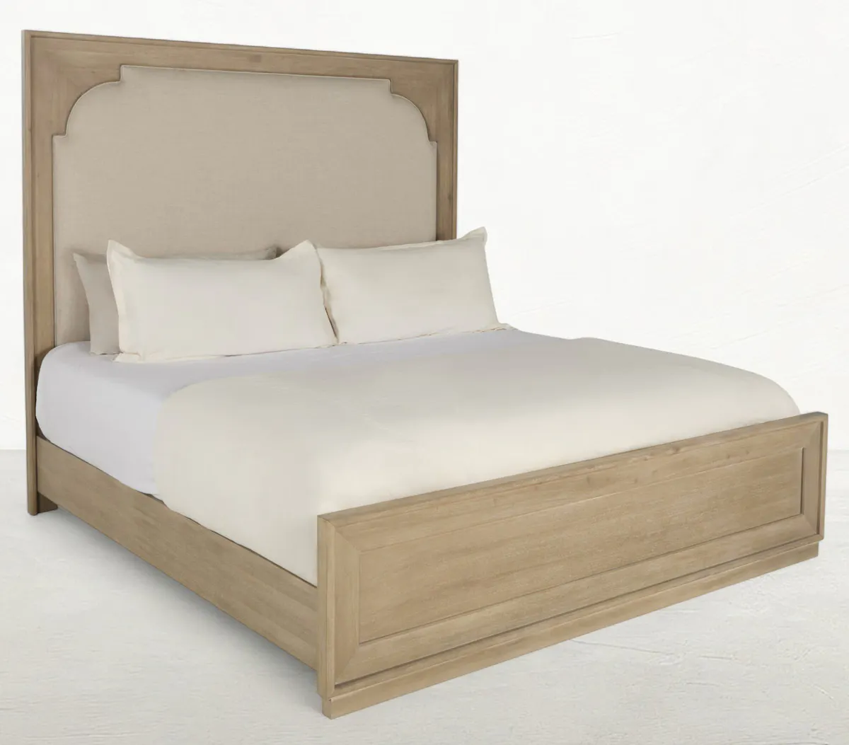 Gabby Home SCH-176068 Windsor Upholstered Mahogany Wood Bed Gabby Home SCH-176068 Windsor Upholstered Mahogany Wood Bed