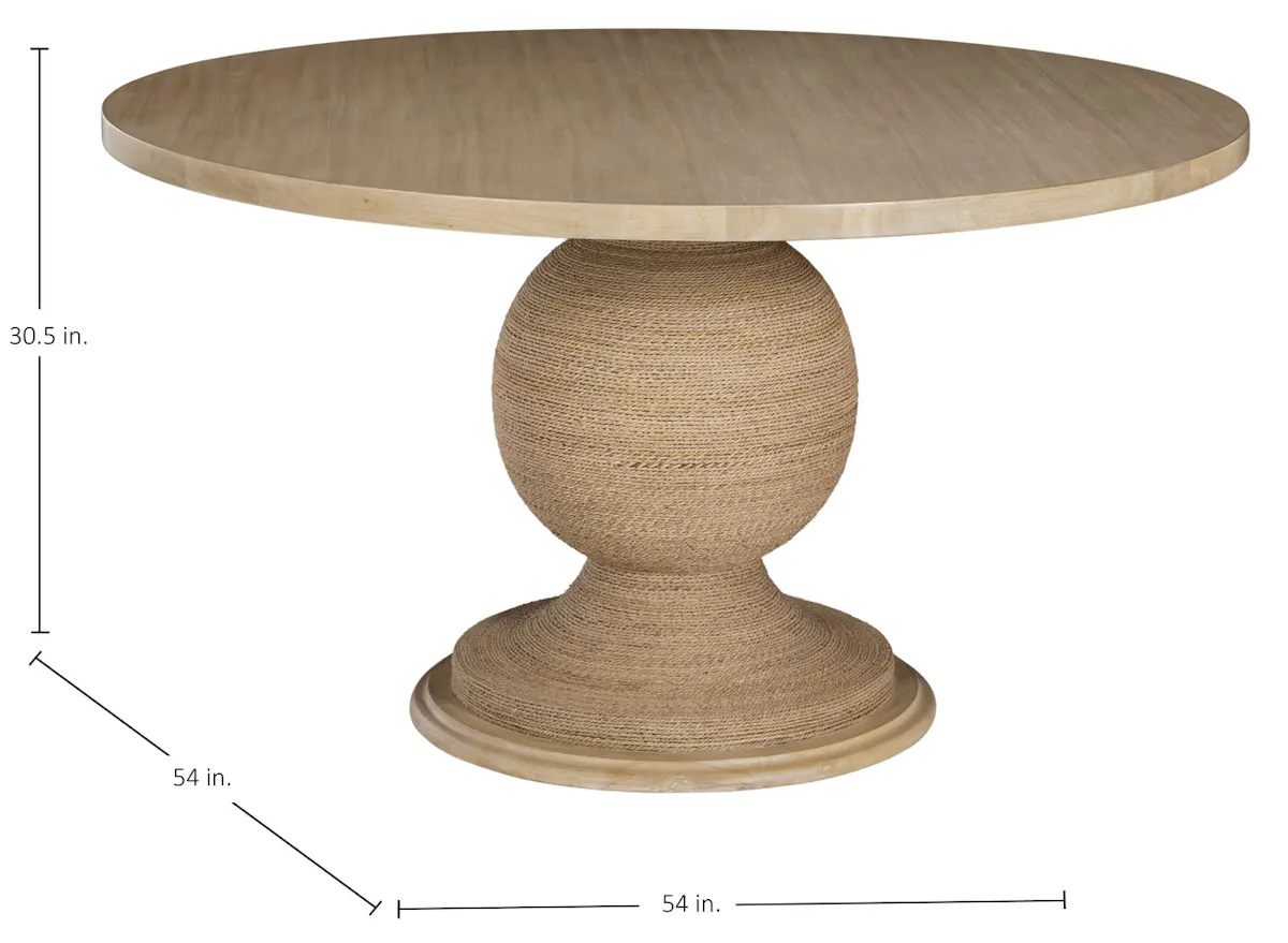 Gabby Home SCH-175972 Triton Mahogany Circle Pedestal Dining Table Gabby Home SCH-175972 Triton Mahogany Circle Pedestal Dining Table