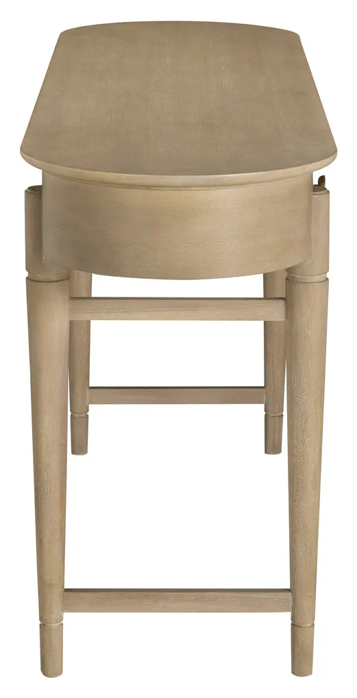 Gabby Home SCH-175959 Rosebank Mahogany Wood Oval Trestle Console Table Gabby Home SCH-175959 Rosebank Mahogany Wood Oval Trestle Console Table