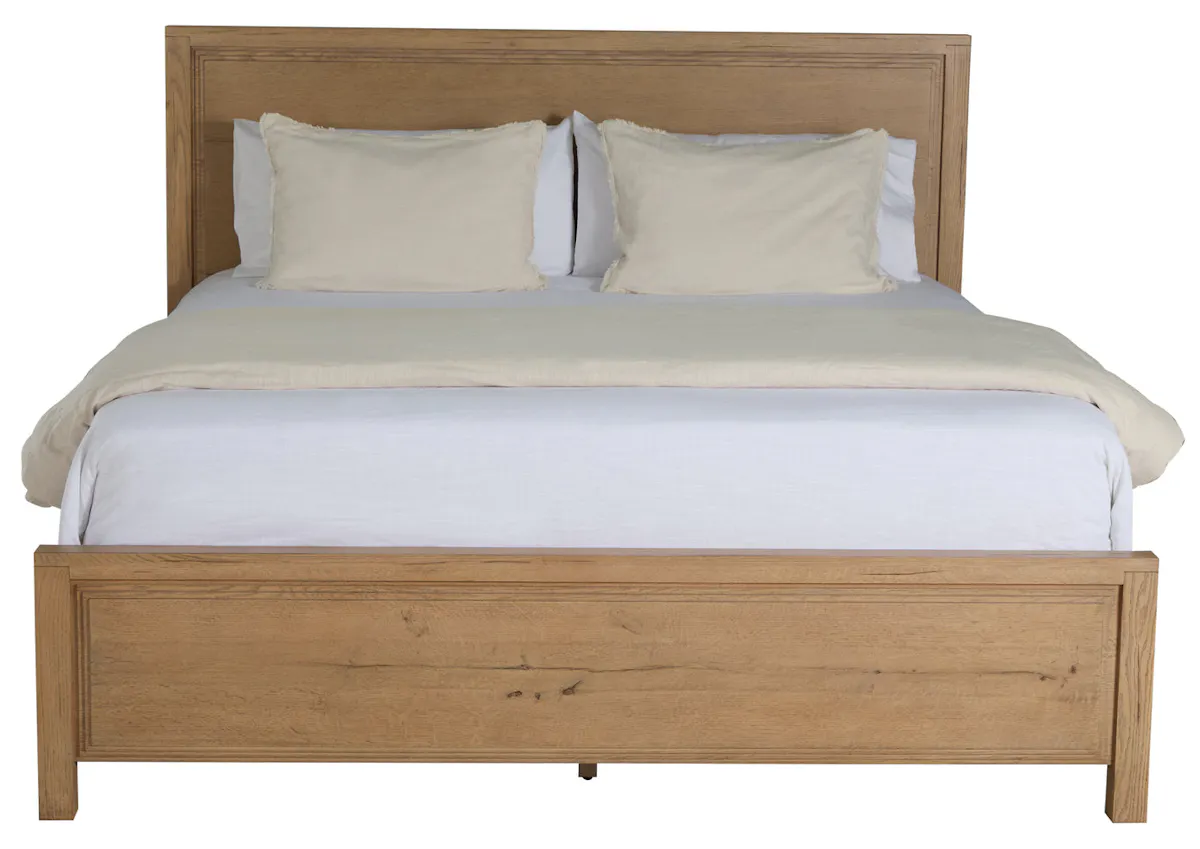 Gabby Home SCH-176080 Wren Oak Wood Bed - Queen, Dawn Gabby Home SCH-176080 Wren Oak Wood Bed - Queen, Dawn