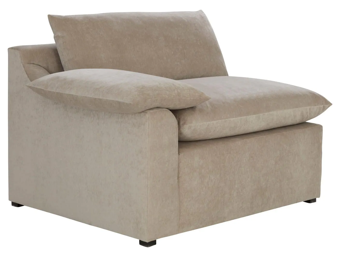 Gabby Home SCH-5974 Carrera Bay Upholstered Sectional Chair – Left Facing