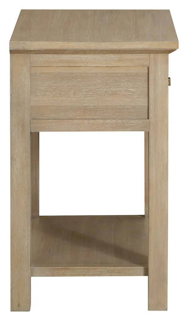 Gabby Home SCH-176016 Astwood Mahogany Wood Nightstand - 1 Drawer, Drift Gabby Home SCH-176016 Astwood Mahogany Wood Nightstand - 1 Drawer, Drift