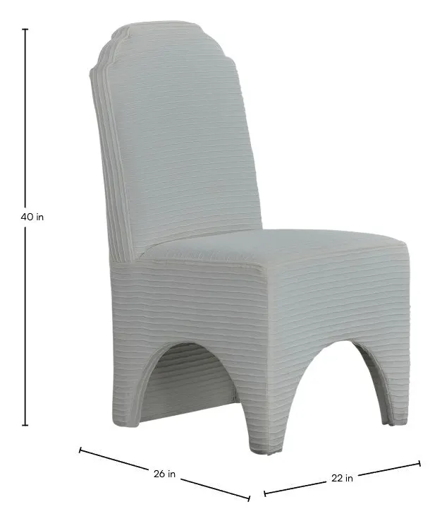 Gabby Home SCH-3100SC Liora Upholstered Slipper Chair Gabby Home SCH-3100SC Liora Upholstered Slipper Chair