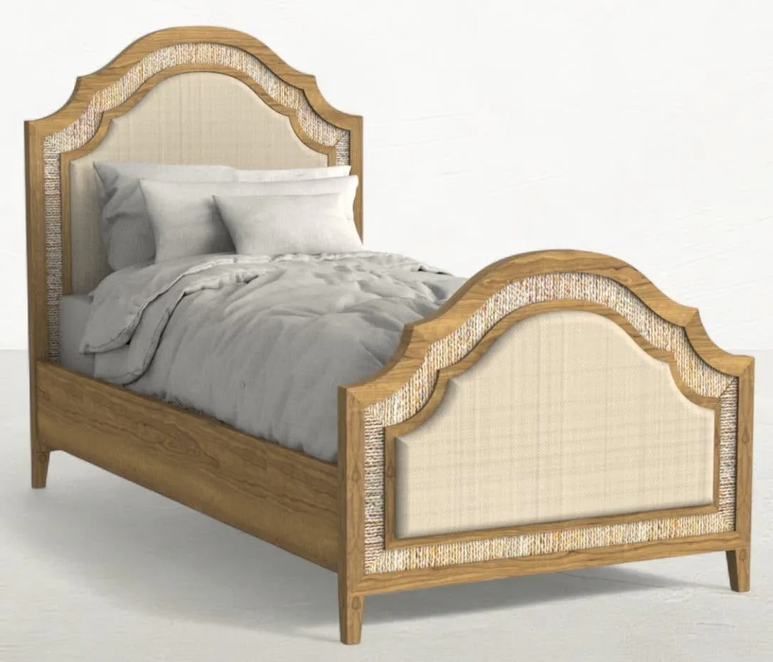 Gabby Home SCH-176087 Grand Bermuda Classic Twin Bed – Sandbar
