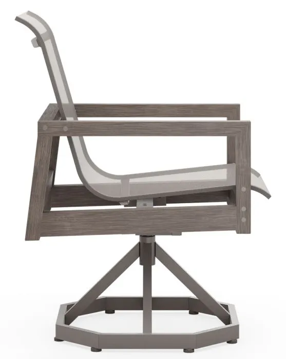 Woodard S750515 Sierra Sling Swivel Rocking Dining Chair Woodard S750515 Sierra Sling Swivel Rocking Dining Chair