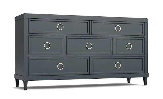 Bassett 2468-0237Z Ventura Colors Dresser Bassett 2468-0237Z Ventura Colors Dresser