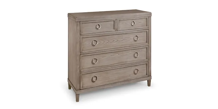 Bassett 2768-0251Z Ventura Chest Chalk Slate