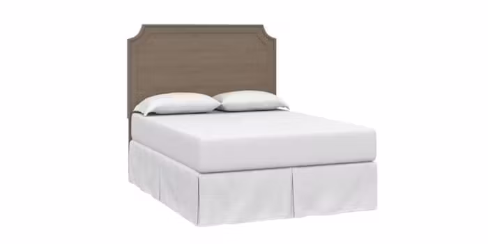 Bassett 2768-H166S Ventura Panel King Headboard Chalk Slate