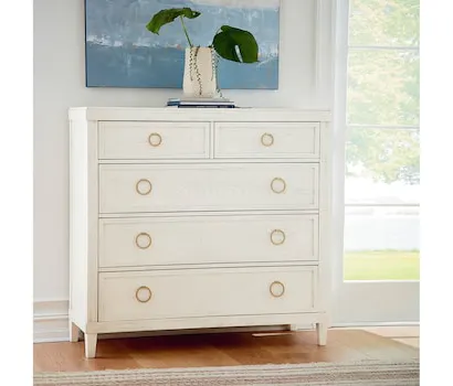 Bassett 2968-0251Z Ventura Chest Shell White Bassett 2968-0251Z Ventura Chest Shell White