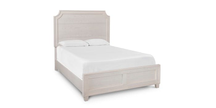 Bassett 2968-K136 Ventura Panel Twin Bed Shell White