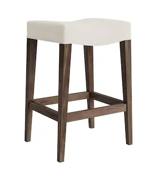 Bassett 4121-0388L Vail Saddle Counter Stool Bassett 4121-0388L Vail Saddle Counter Stool