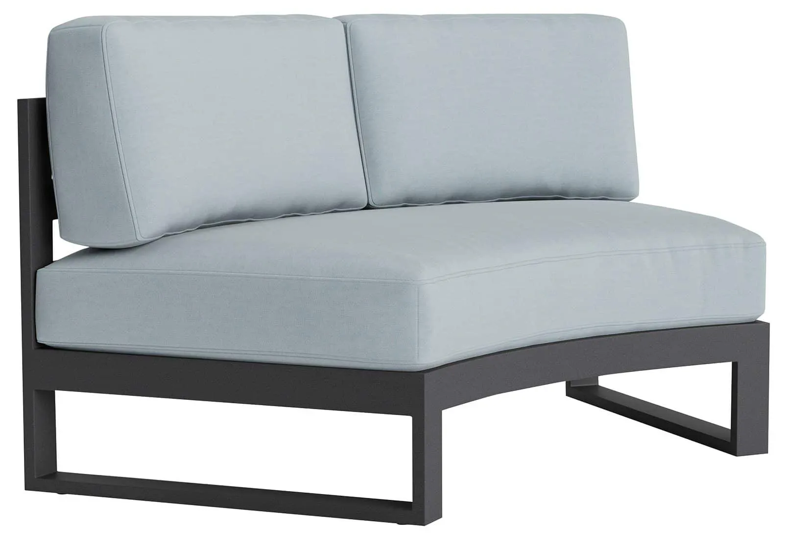 Lane Venture 440-17 Bonavista Curved Armless Loveseat