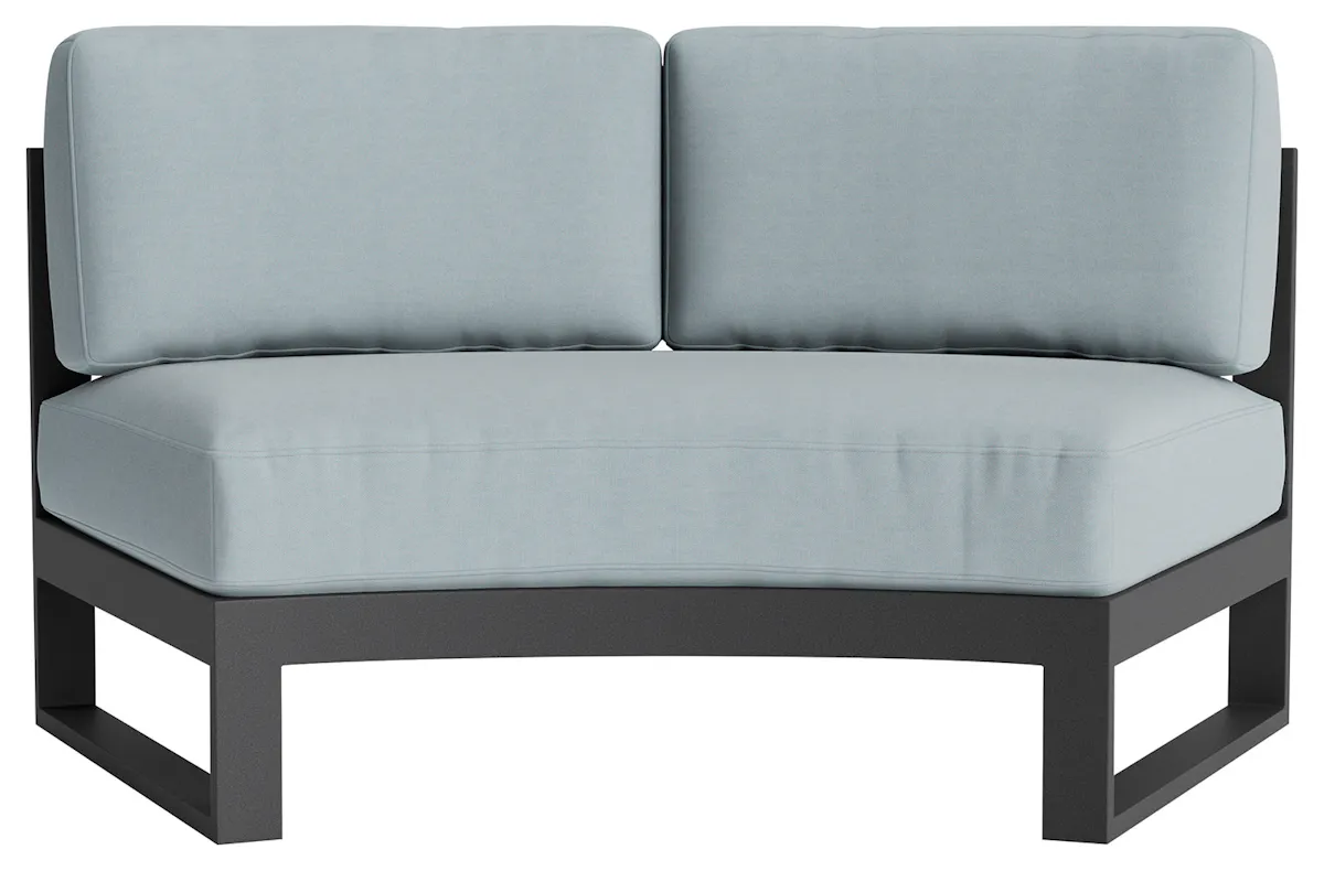 Lane Venture 441-17 Bonavista Curved Armless Loveseat Lane Venture 441-17 Bonavista Curved Armless Loveseat
