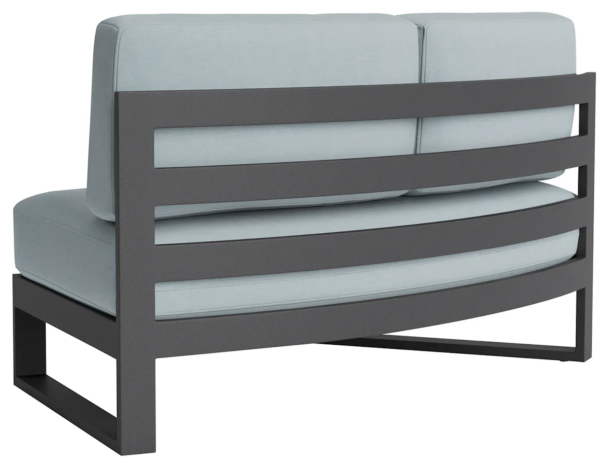 Lane Venture 442-17 Bonavista Curved Armless Loveseat Lane Venture 442-17 Bonavista Curved Armless Loveseat