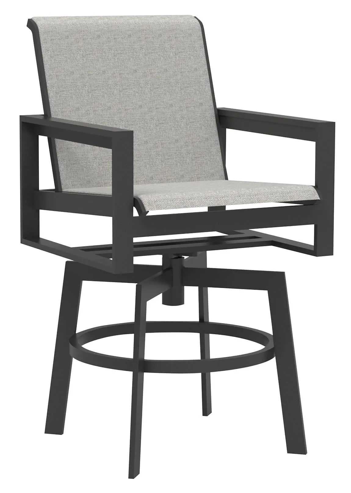 Lane Venture 440-53 Bonavista Sling Track Arm Swivel Bar Stool