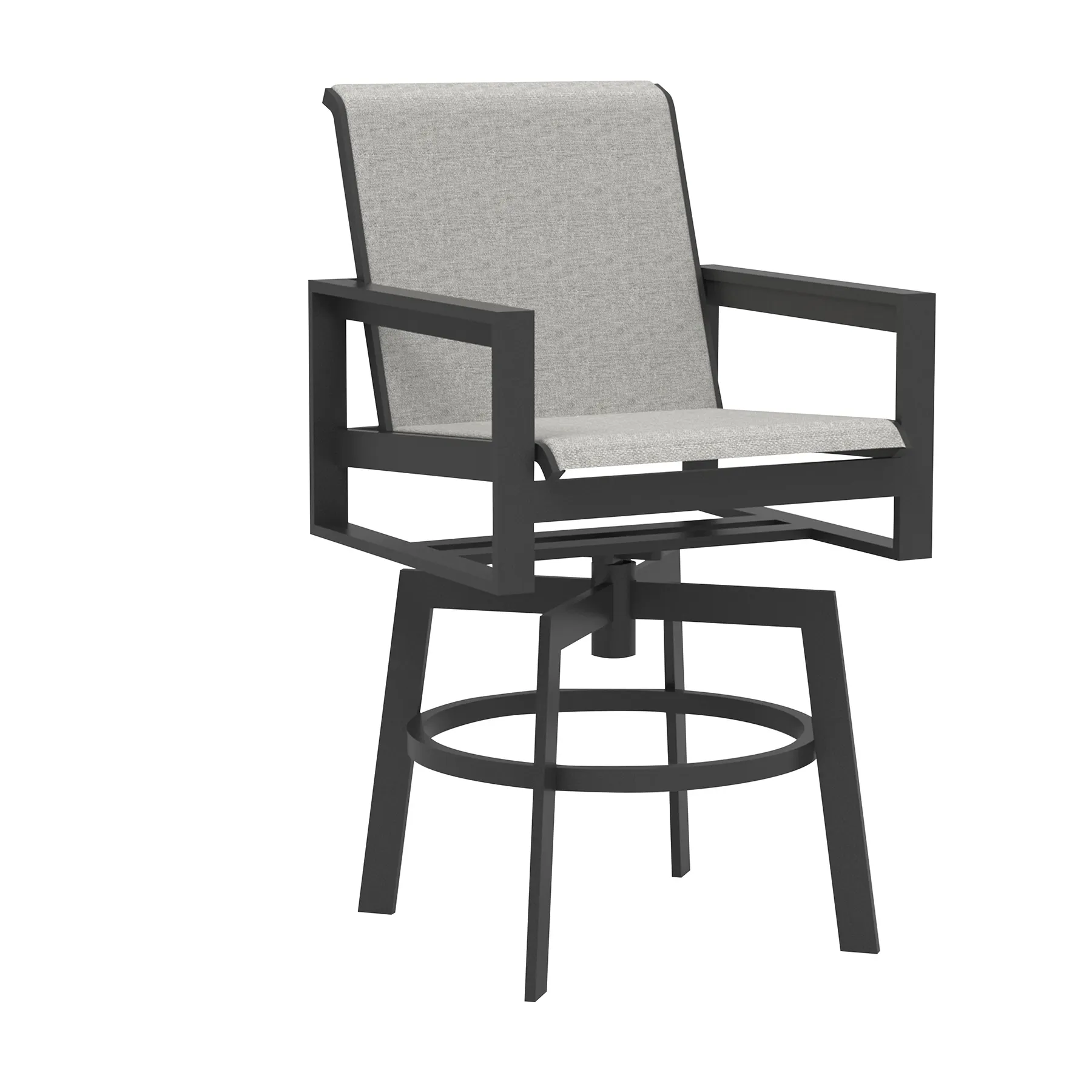 Lane Venture 440-53 Bonavista Sling Track Arm Swivel Bar Stool