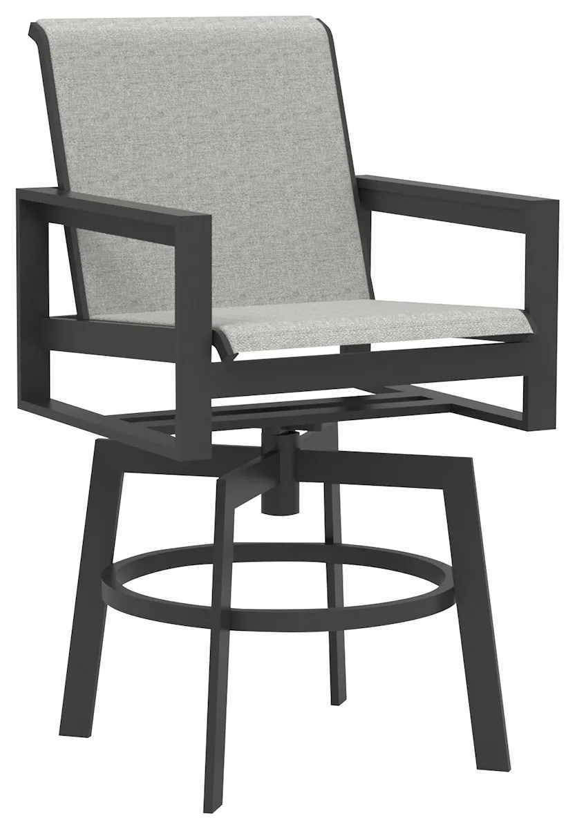 Lane Venture 440-53 Bonavista Sling Track Arm Swivel Bar Stool Lane Venture 440-53 Bonavista Sling Track Arm Swivel Bar Stool