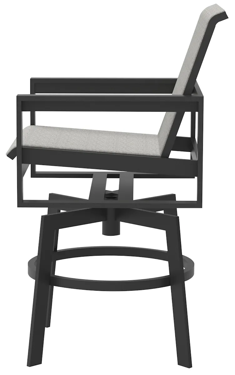 Lane Venture 440-53 Bonavista Sling Track Arm Swivel Bar Stool Lane Venture 440-53 Bonavista Sling Track Arm Swivel Bar Stool